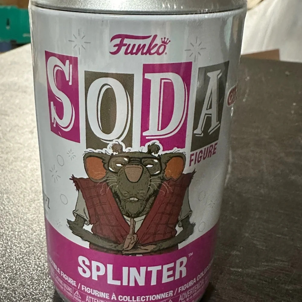 New‎ Funko Soda Figure - Splinter from Teenage Mutant Ninja Turtles